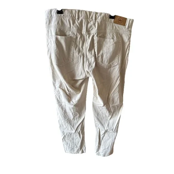 Peter Millar Men's 36 Ultimate Sateen Five-Pocket Pant Khaki Beige Size 36x28 - Picture 5 of 5